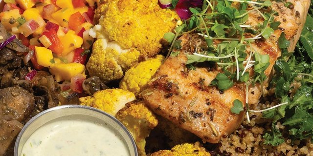 Mango Salmon Feast - Min 20 People