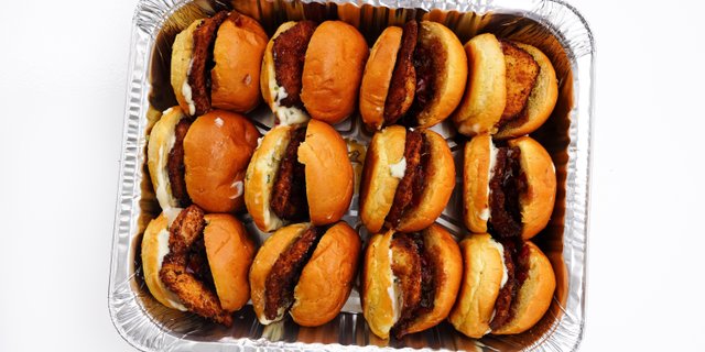 Crispy Chicken Sliders