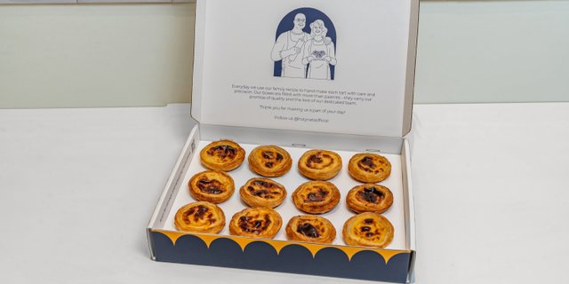Pasteis de Nata Small Box