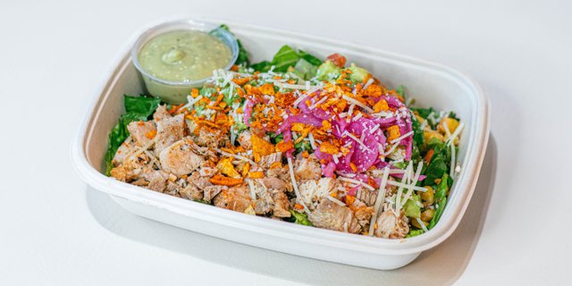 Avocado Caesar Salad