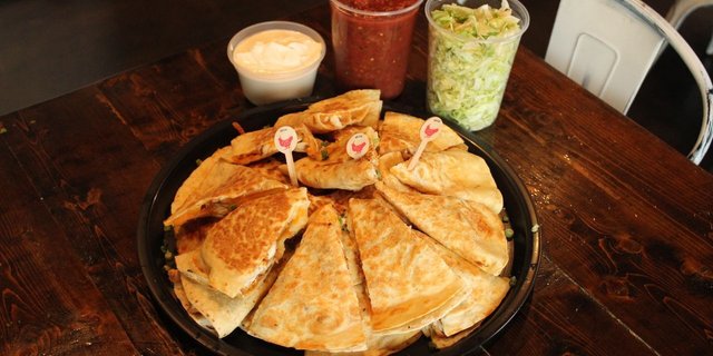 Pork Quesadillas