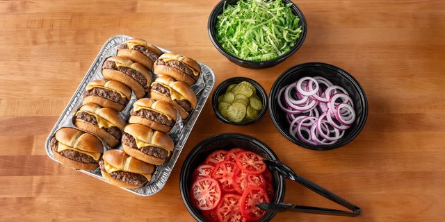 Build-Your-Own Burger Bar