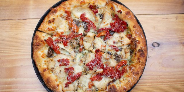 Chicken Pesto Pizza