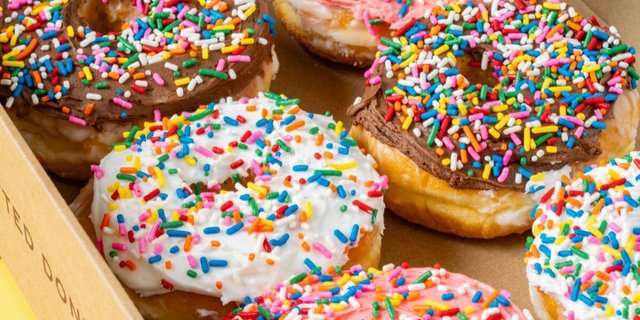 Iced Glazed Sprinkles Dozen