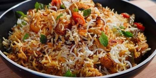 Paneer & Vegetable Dum Biryani