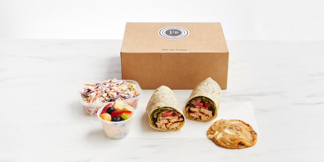 Chili Chicken Wrap Boxed Lunch