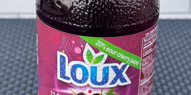 Sour Cherry Loux Greek Soda