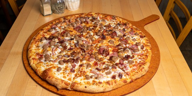 The Meatster Pizza