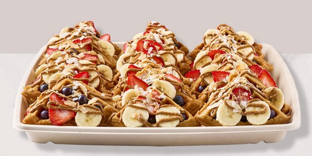 Gluten-Free Carrot Waffle