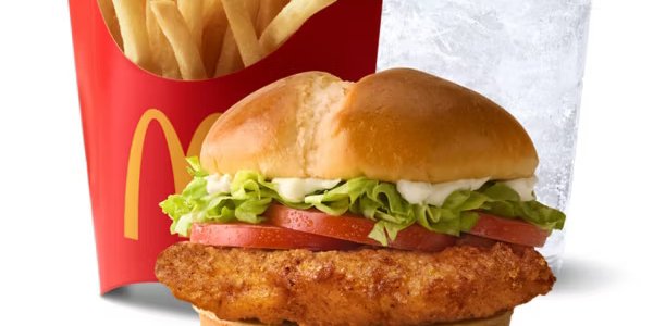 Deluxe McCrispy Sandwich Meal