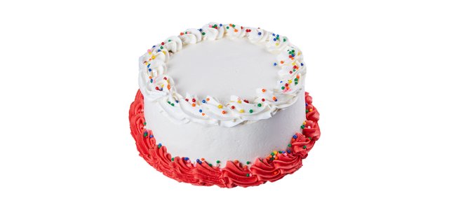 Confetti 8" Round Cake