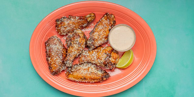Elote Wings