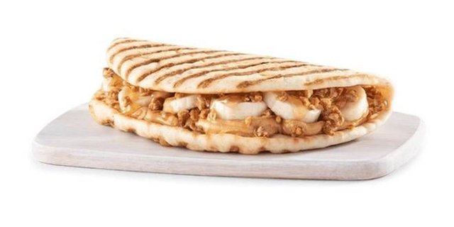 PB BANANA CRUNCH FLATBREAD