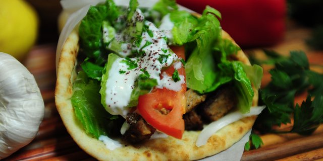 Classic Gyro Sandwich