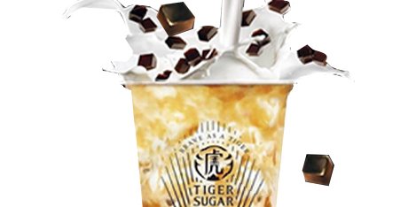 Black Sugar Boba w/ Tiger Jelly & Cream Mousse