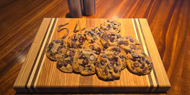 12 Fresh-Made Salted Chocolate Chip Cookies