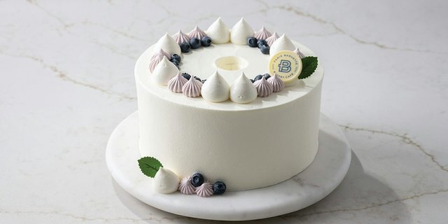 Blueberry Chiffon Cake