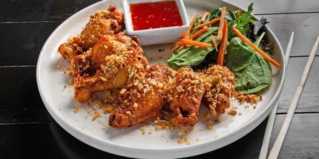 Garlic Wings Tray