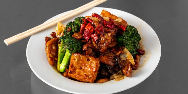 Fry Tofu Drypot