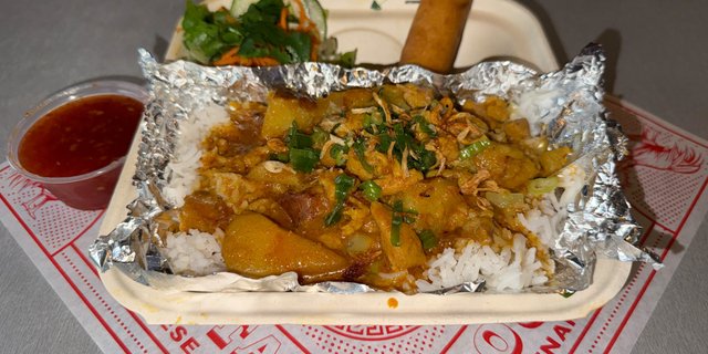 Chicken Curry Rice Box