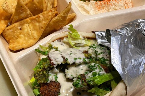 Falafel Pita Sandwich