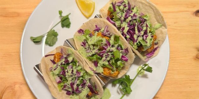 Tandoori Cauliflower Tacos