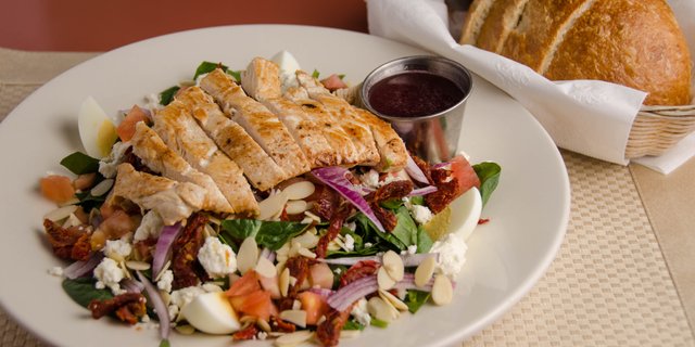 Chicken Spinach Salad