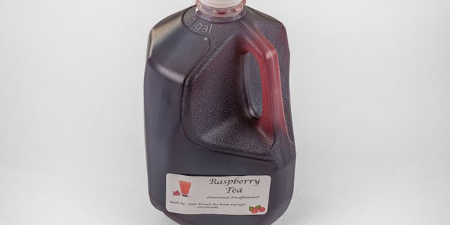 Gallon of Fresh Brewed Raspberry Tea