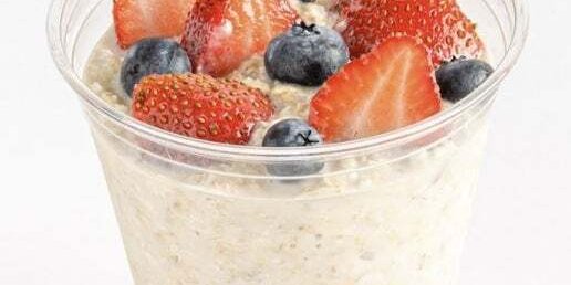 Individual Honey-Berry Overnight Oats