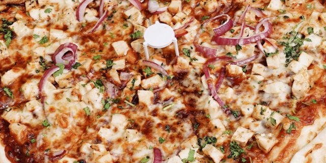 BBQ Chicken Thin-Crust Pizza