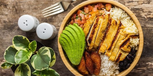 Grilled Chicken Rice Bowl