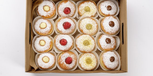 Mixed Baby Bomboloni Platter