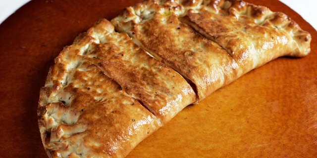 Indian-Style Chicken Calzone