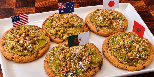 Dubai Chocolate Chip Cookie