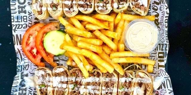 Beef Shawarma Wrap