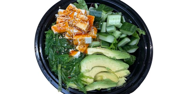 Tofu Poke Bowl with Salad