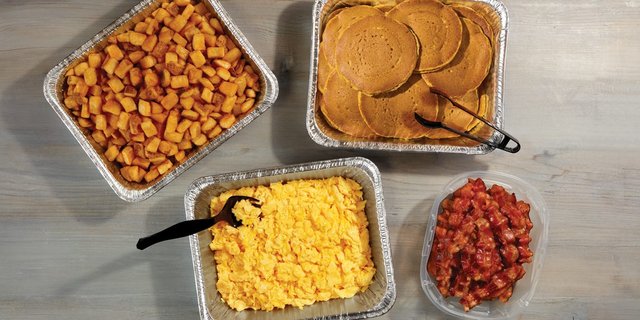 Small Pumpkin Pancake Combo