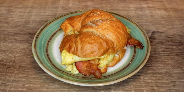 Bacon, Egg & Cheese Croissant Sandwich