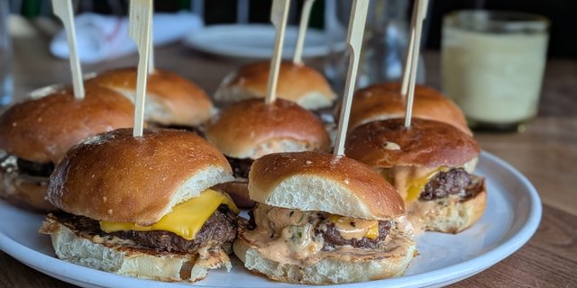 Burger Sliders Platter