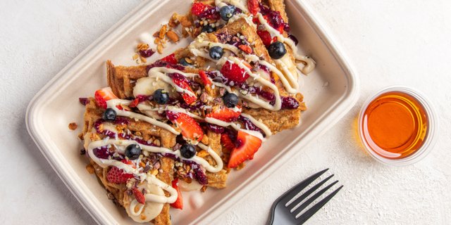 Mixed Berry Waffle