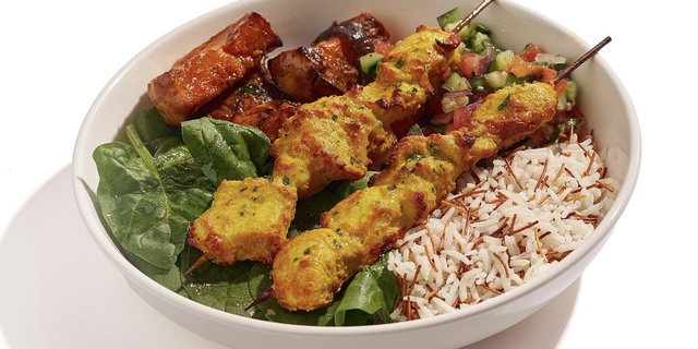 Chicken Shashlik Bowl