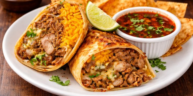 Crunchy Birria Burrito