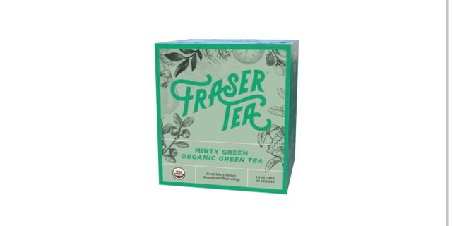 Minty Green Tea Box