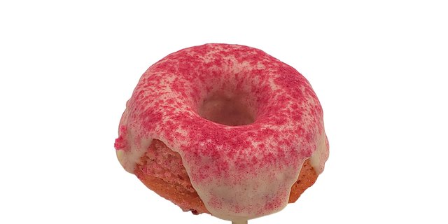Raspberry Lemonade Mini Donut