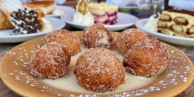 Apple-Ricotta Donuts