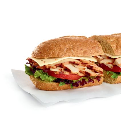 Chilled Grilled Chicken Sub Sandwich