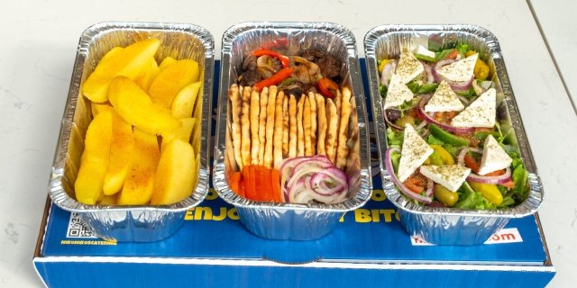 Souvlaki Pack w/ Salad