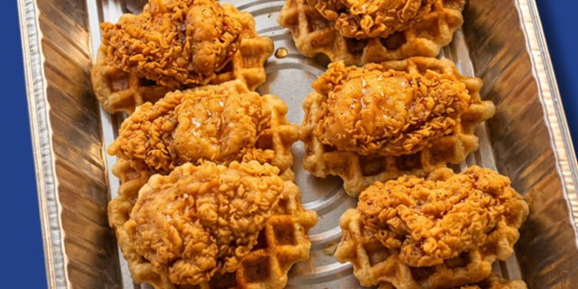 Chicken n Waffle Tray