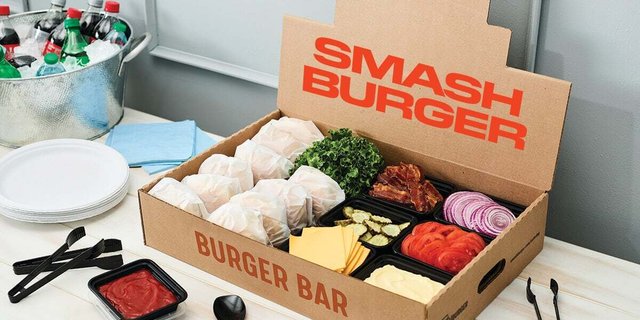 Build-Your-Own Burger Bar
