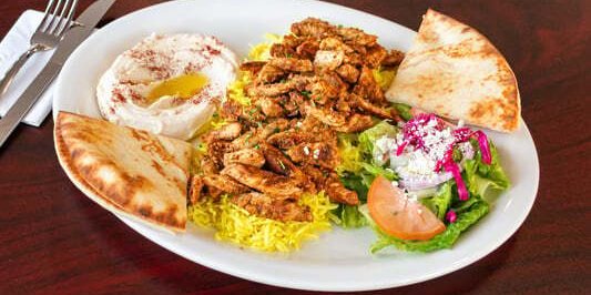 Chicken Shawarma Plate